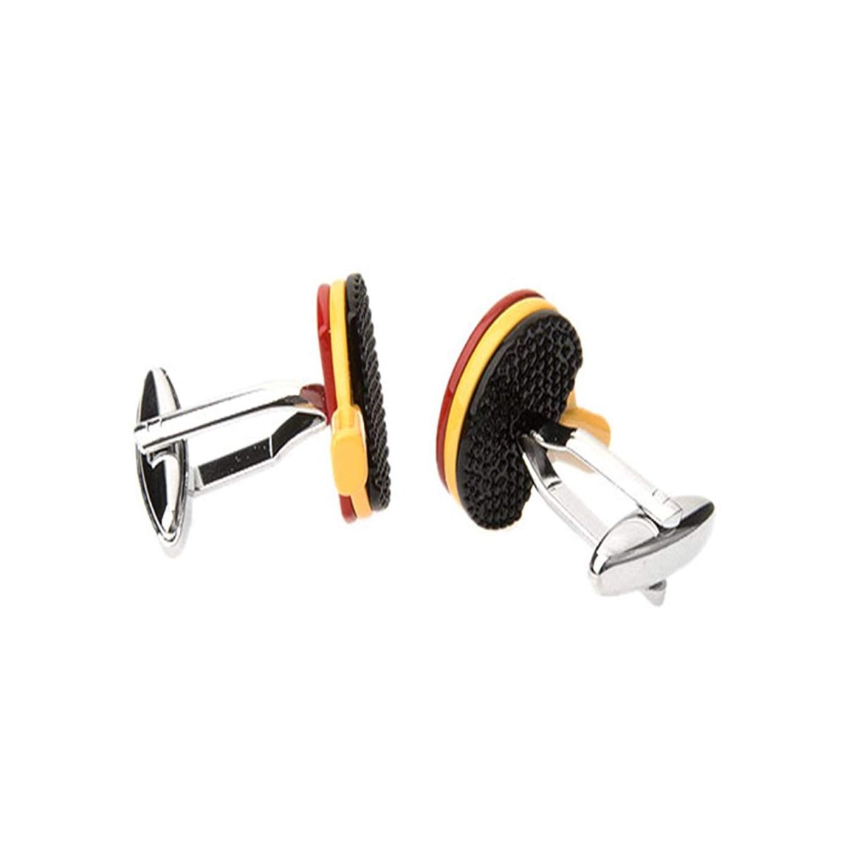Table Tennis Bat Red Cufflinks In Box
