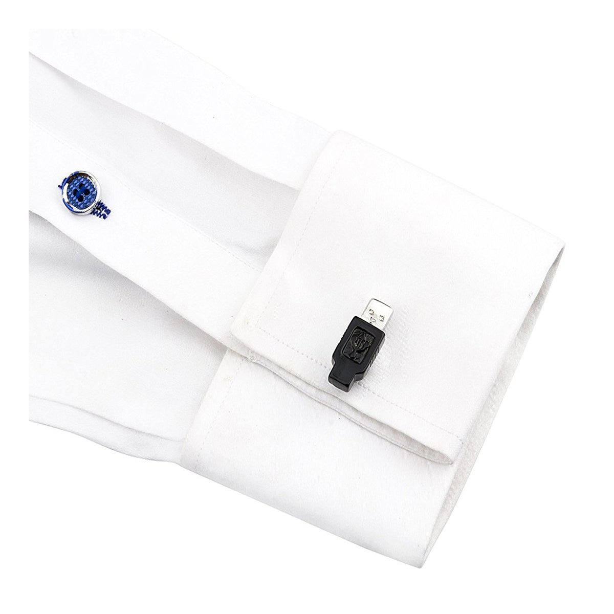 Usb Pen Drive Black Cufflinks In Box Bulk