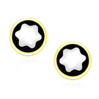 Star Filigree Gold Cufflinks In Box Bulk