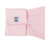 Cushion Blue Crystal Cufflinks In Box Bulk