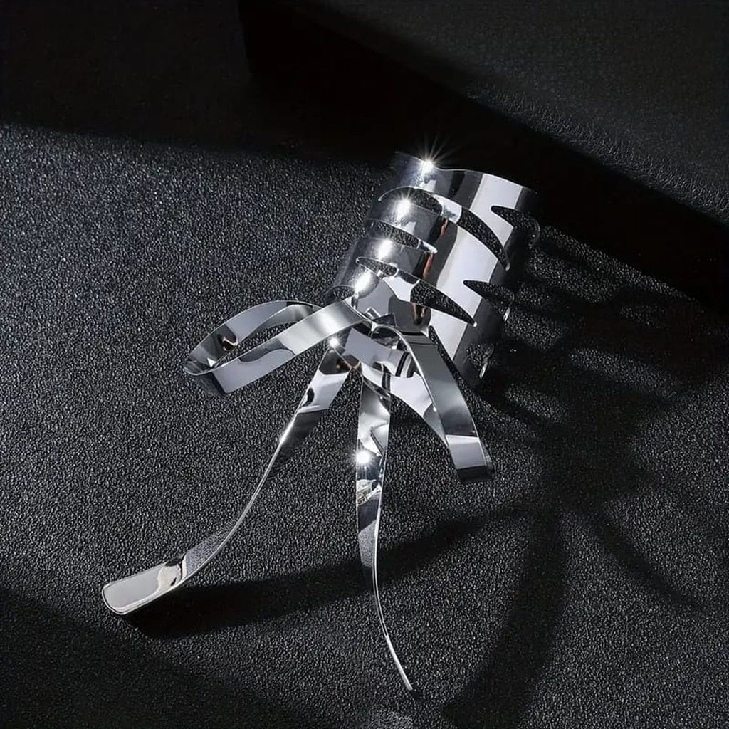 Ribbon 18K Gold Alloy Light Weight Hire Clip Accessories Women Bulk