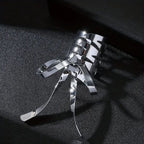 Ribbon 18K Gold Alloy Light Weight Hire Clip Accessories Women Bulk