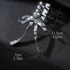 Ribbon 18K Gold Alloy Light Weight Hire Clip Accessories Women Bulk