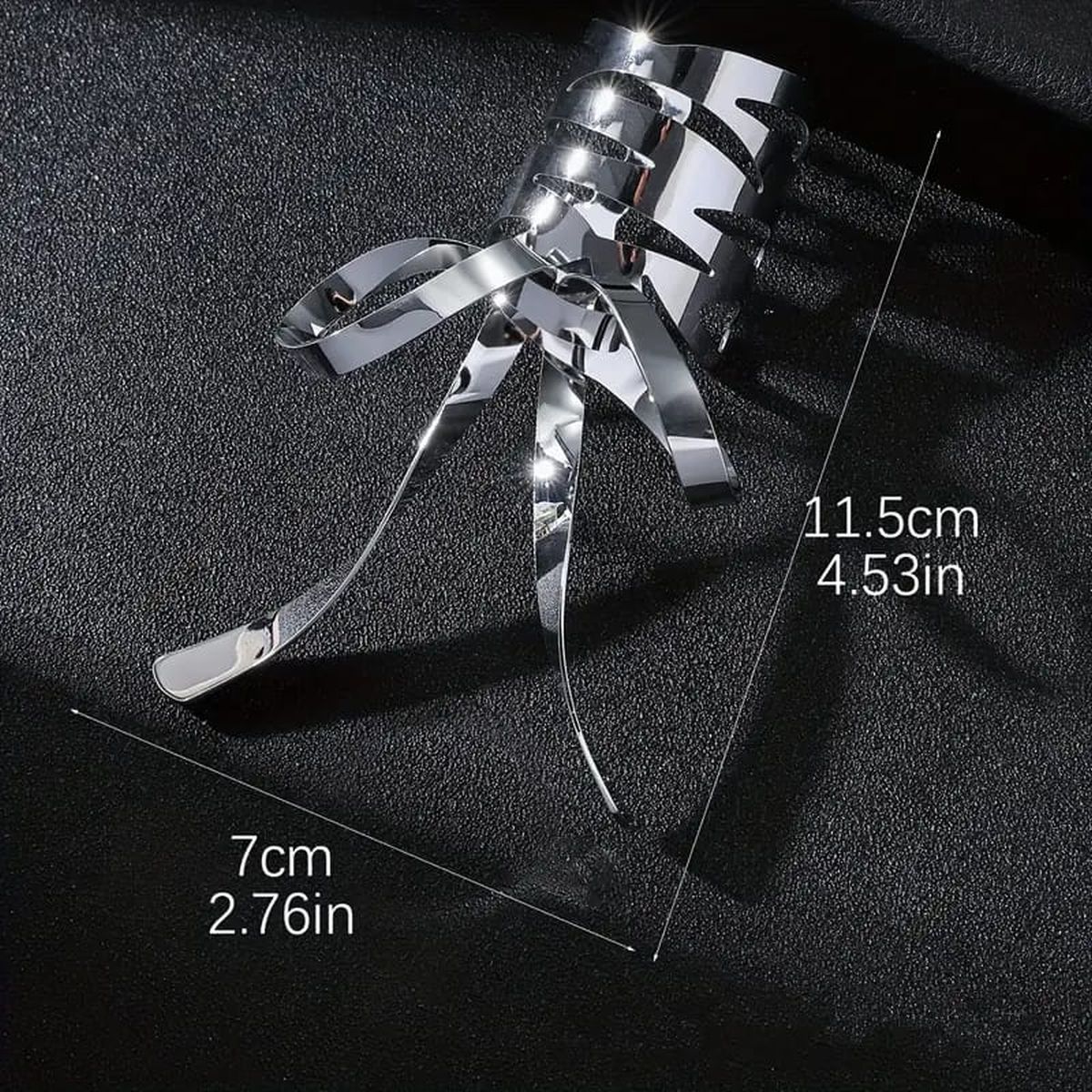Ribbon 18K Gold Alloy Light Weight Hire Clip Accessories Women Bulk