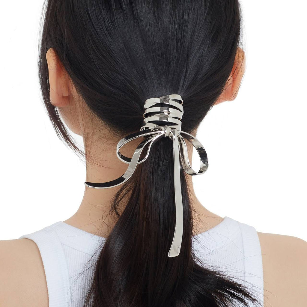 Ribbon 18K Gold Alloy Light Weight Hire Clip Accessories Women Bulk