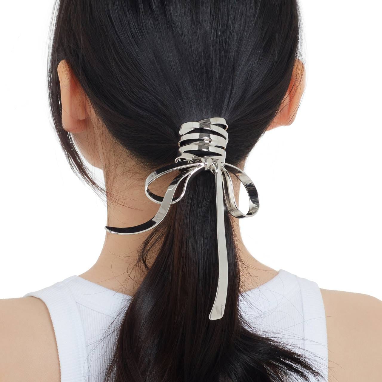 Ribbon 18K Gold Alloy Light Weight Hire Clip Accessories Women Bulk