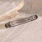 Single Layer 18K Gold Anti Tarnish Barrette Clip Hair Accessories For Girl Women