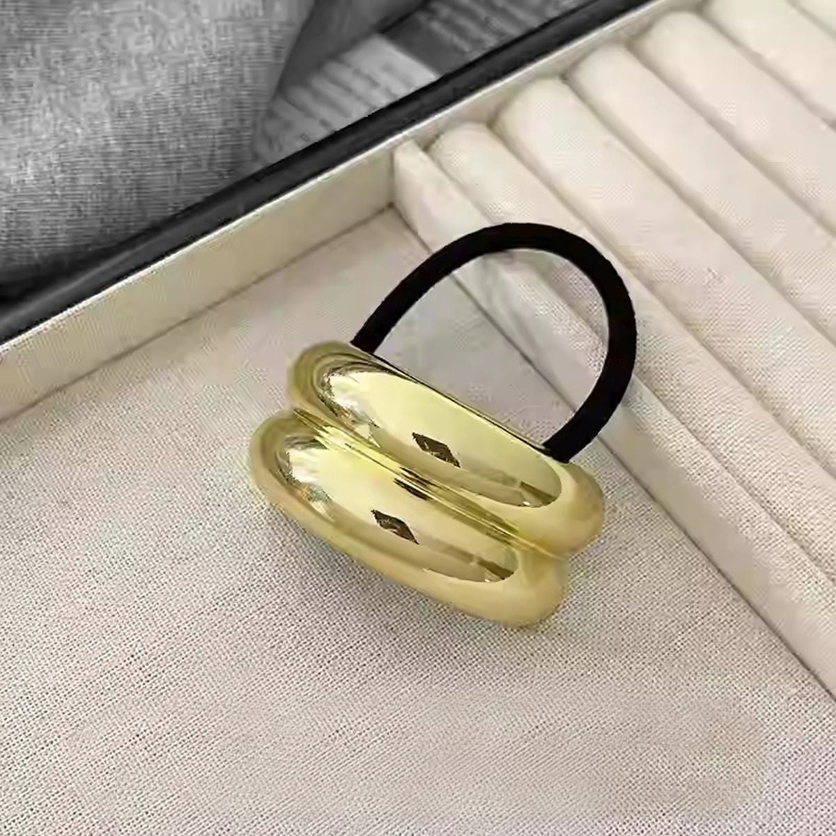 Stylish 18K Gold Anti Tarnish Hire Band Hair Accessories Girl Bulk Main image
