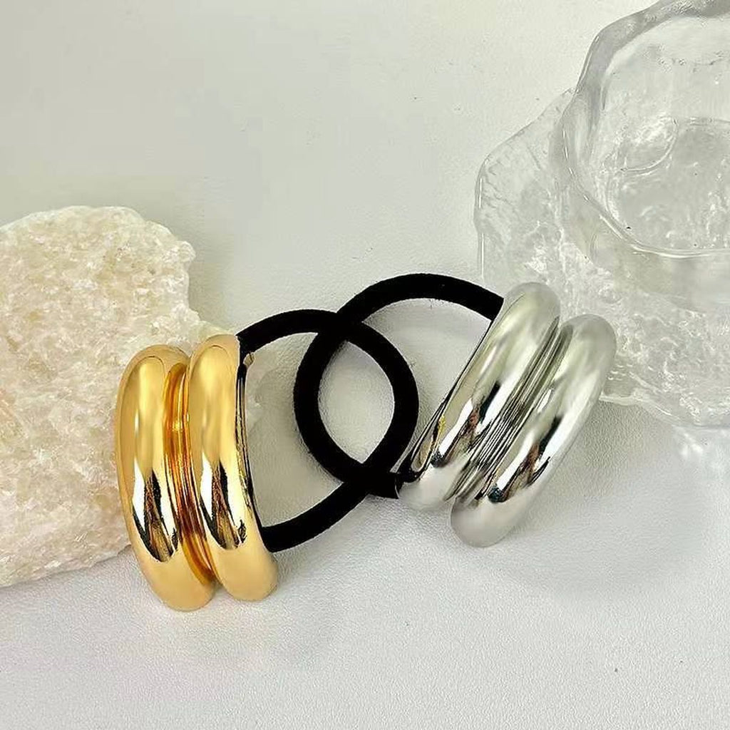 Stylish 18K Gold Anti Tarnish Hire Band Hair Accessories Girl Bulk