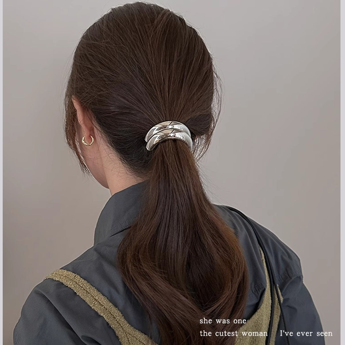 Stylish 18K Gold Anti Tarnish Hire Band Hair Accessories Girl Bulk