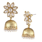 Delicate American Diamond Look Jhumki Earring For Women