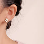 Mother Of Pearl 18K Gold Stainless Steel Drop Earring For Women Bulk