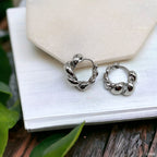 Cute Croissant 18K Gold Anti Tarnish Hoop Earring For Women Bulk