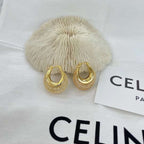 Stylish 18K Gold Anti Tarnish Hoop Earring Girl For Women Bulk