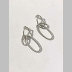 Chain Silver Anti Tarnish Dangler Drop Earring For Women Bulk