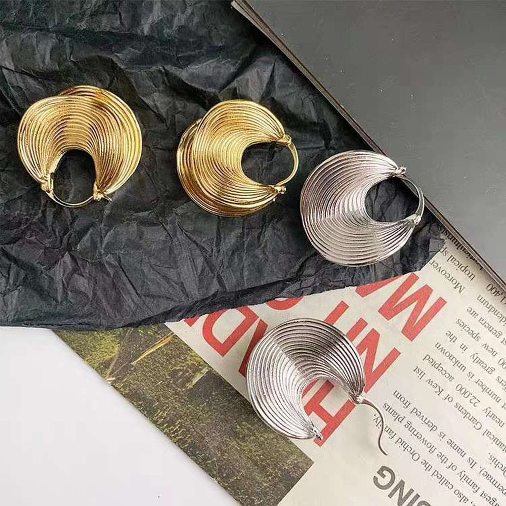 18K Gold Anti Tarnish Hoop Earring For Women Bulk