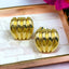 Simple 18K Gold Anti Tarnish Stud Earring For Women Bulk