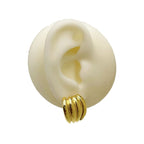 Simple 18K Gold Anti Tarnish Stud Earring For Women Bulk