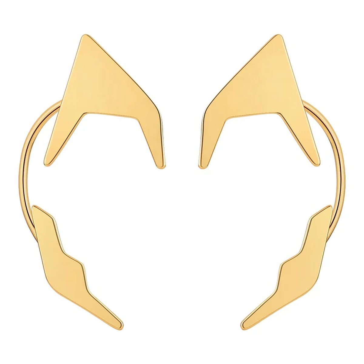 Arrow 18K Gold Brass Anti Tarnish Ear Cuff Earring For Women Bulk Secondary image