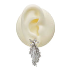 Star Filigree CZ 18K Gold Anti Tarnish Dangler Earring Bulk