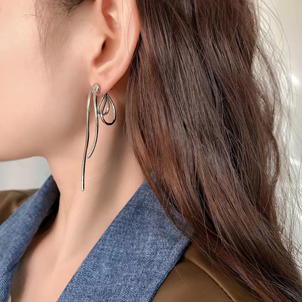 Layer 18K Gold Anti Tarnish Dangler Tassel Earring For Women Bulk