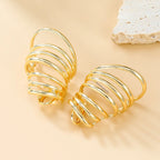 Swirl 18K Gold Ear Cuff Earring For Women Bulk