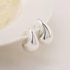 Tear Drop 18K Gold Anti Tarnish Stud Earring For Women Bulk
