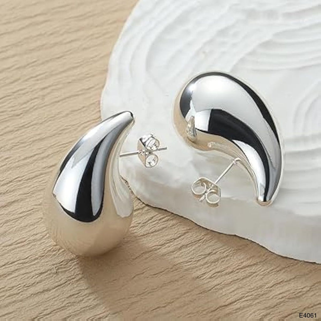 Tear Drop 18K Gold Anti Tarnish Stud Earring For Women Bulk