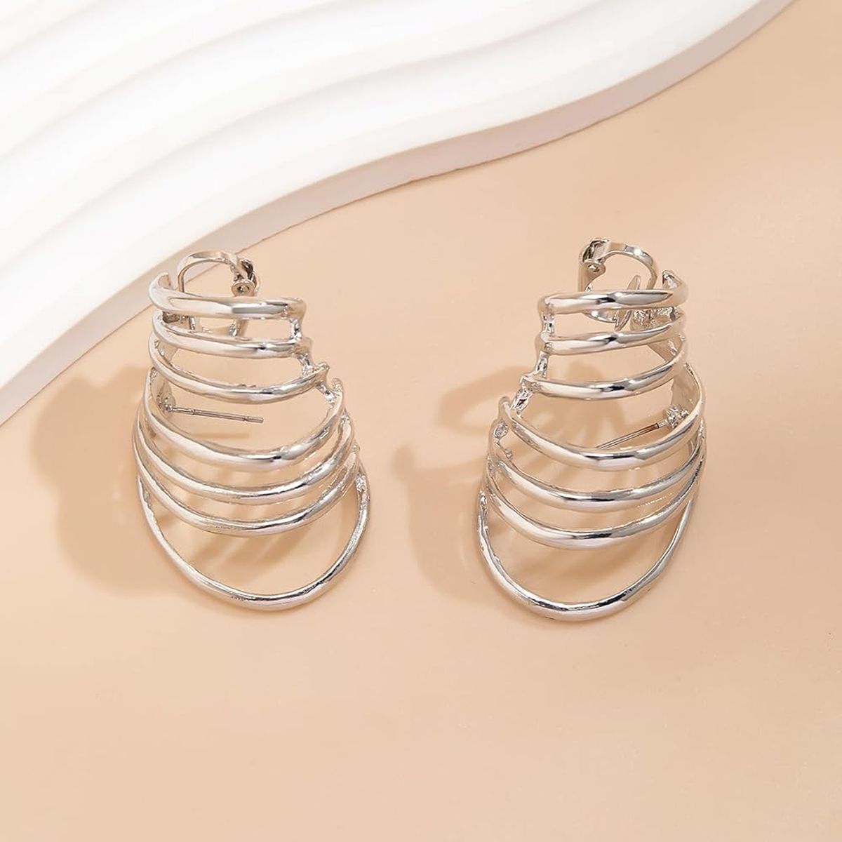 Swirl 18K Gold Ear Cuff Earring For Women Bulk