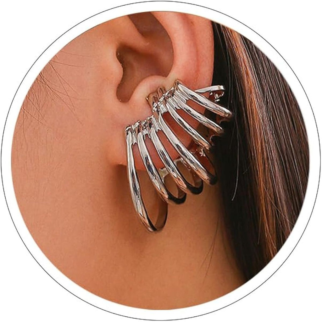 Swirl 18K Gold Ear Cuff Earring For Women Bulk