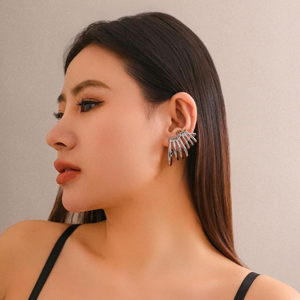 Swirl 18K Gold Ear Cuff Earring For Women Bulk