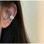 Solitaire CZ 18K Gold Anti Tarnish Single Ear Cuff Earring Bulk