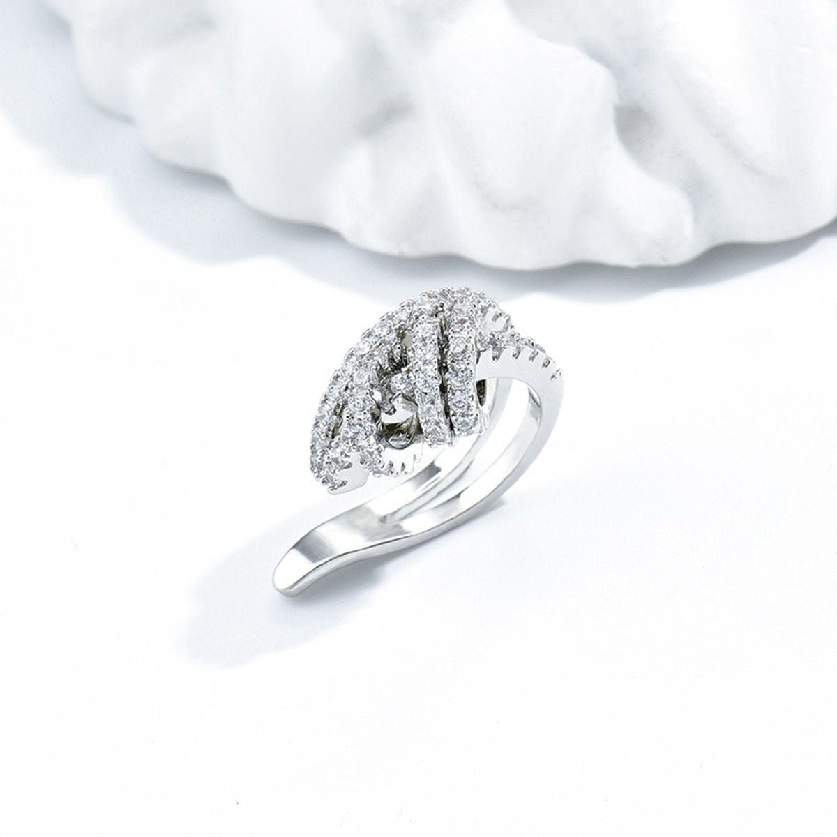 Joint Ring CZ 18K Gold Anti Tarnish Single Ear Cuff Earring Bulk