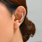 Price Solitaire CZ 18K Gold Anti Tarnish Single Ear Cuff Earring Bulk