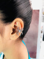 Spider CZ 18K Gold Anti Tarnish Single Ear Cuff Earring Bulk