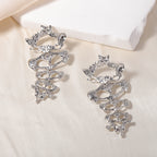 Fish Bone 18K Gold Chandelier Dangler Earring For Women Bulk