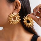 Daisy Flower 18K Gold Stud Earring For Women Bulk