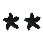 Star Fish Enamel Green 18K Gold Stud Earring For Women