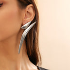 Pointy 18K Gold Anti Tarnish Stud Earring For Women Bulk