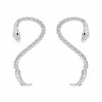 Luxury Serpent Wrap Gold Silver Plated Alloy Ear Cuff Earrings Bulk