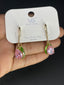 Multi Color Elegant Floral Gold Silver Cubic Zirconia Copper Dangler Bulk