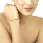Twister 22K Gold Plated Slim Gold Bangle Pair Set Of 2 For Women Bulk