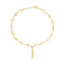 Minimal Star Link Rose Silver Gold CZ Anti Tarnish Brass Anklets Bulk