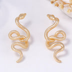 18K Gold Long Dangler Earring Pair For Women Bulk