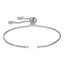 Silver Slim Box Slider Extender Chain Accessory Bracelet Bulk