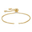 Gold Slim Box Slider Adjustable Extender Chain Accessory Bracelet