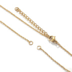 Slim Link Gold Copper Necklace Chain For Women Bulk