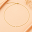 Slim Link Gold Copper Necklace Chain For Women Bulk