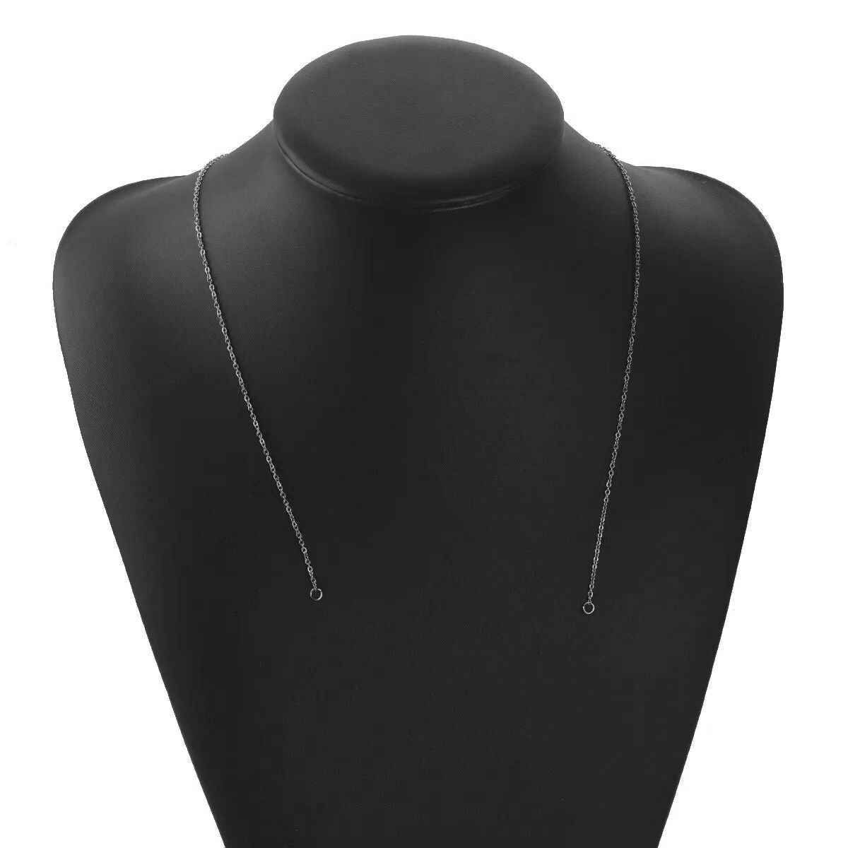 Slim Link Silver Copper Necklace Chain For Women Bulk