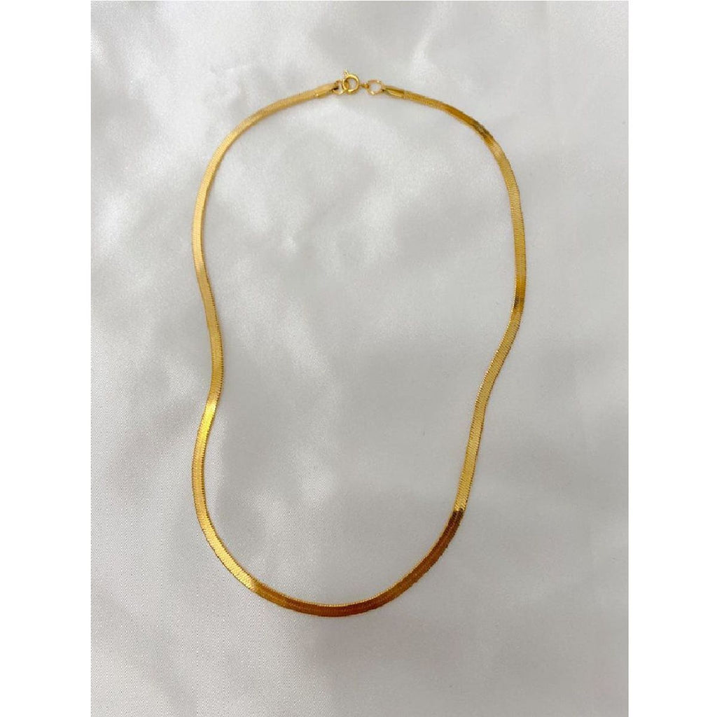 Slim Snake Silver Stainless Steel Necklace Chain For Women Bulk